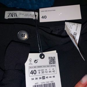 High rise Zara pants